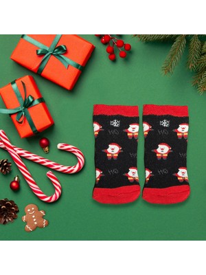 Diva Viva - Yılbaşı Temalı Çocuk Çorap | Hediye Paketli