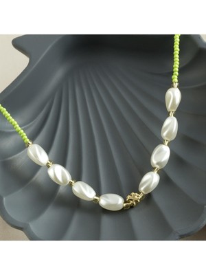 Inci Kum Boncuk Kolye