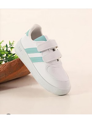 papucumun dünyası Günlük Bebek Çocuk Sneaker Cırt Cırt Bantlı Spor Ayakkabı Yürüyüş Ayakkabısı