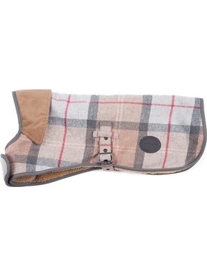 Barbour Wool Touch Köpek Kıyafeti BE51 Taupe-Pink Tartan