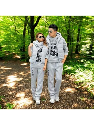 Günlük Üçlü Sevgili Kombini Kadın Takım