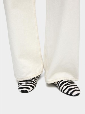 Parfois Hayvan Desenli Deri Babet