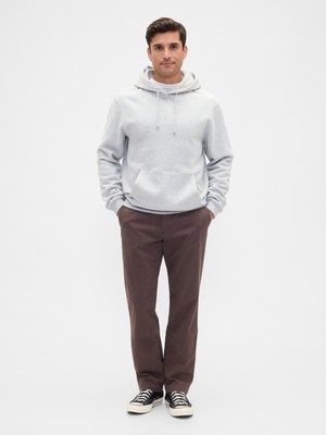 Gap Erkek Kahverengi Gapflex Straight Fit Khaki Pantolon