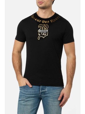 Boxeur Des Rues T-Shirt Con Grafica Black-Gold