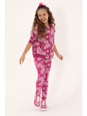 U.s. Polo Assn. Kız Çocuk Pembe Tayt 50316760-VR041