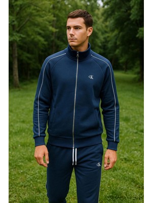 Laviva Fashion Fermuarlı Sade Renkli Eşofman Takımı