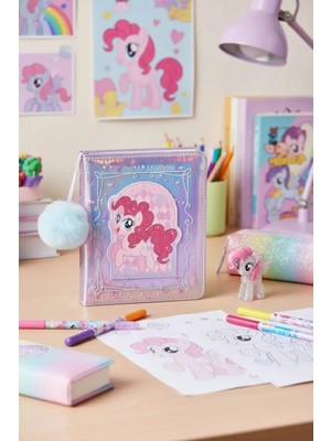 Miniso My Little Pony Lisanslı Ponponlu Not Defteri