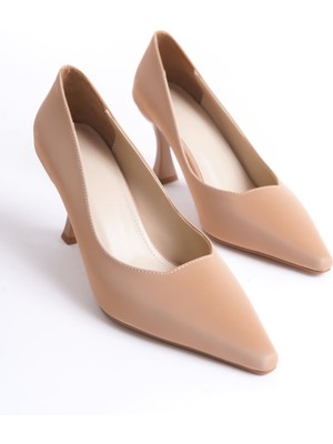 Cordelia Kadın Nude Saten Stiletto