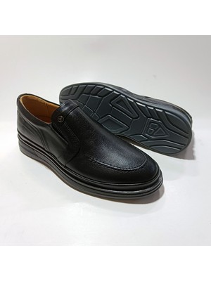 Selef Comfort Erkek Hakiki Deri Ortopedik Ayakkabı Günlük Klasik Baba Ayakkabısı