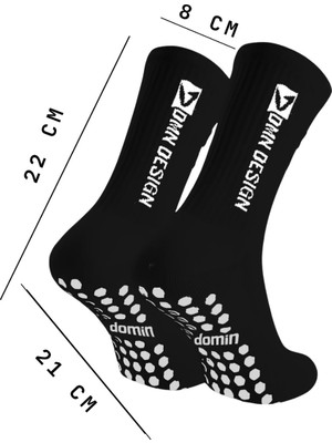 Sporio Kaydırmaz Silikon Taban Nefes Alan Premium Futbol Fitness Koşu Sporcu Çorap  39-44 Numara Arası