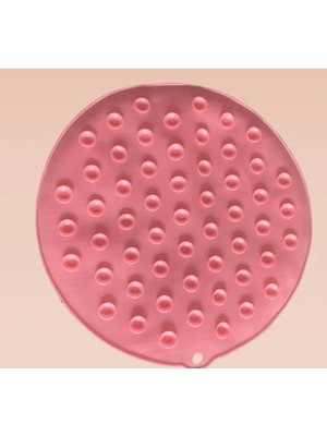 Moresun Buğz Yuvarlak Vantuzlu Banyo Sırt Kese Matı 26 cm