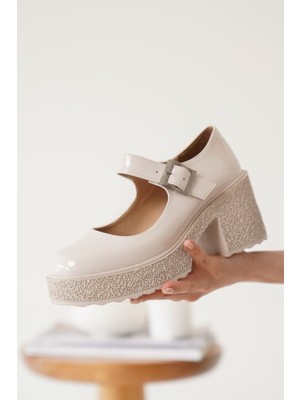 Helen Kadın Bej Rugan Günlük Ayakkabı