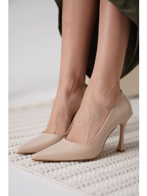 Blade Nude Rugan Kadın Stiletto