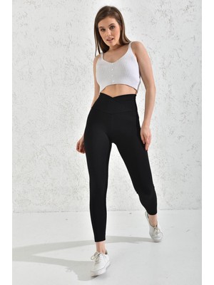 Nayman Life Çapraz Kemer Fileli Tayt