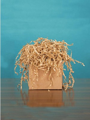 Parti Adresi Zikzak Kırpıntı Kağıt Paketleme Dolgu Malzemesi Kraft 25 Gram