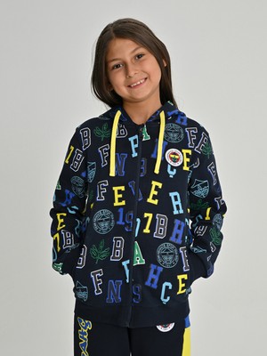 Fenerium Çocuk Trıbun Fenerbahçe Pattern Sweat