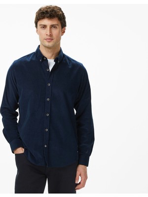 Nautica Erkek Lacivert Classic Fit Gömlek W57424T.4NV