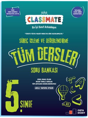 Okyanus Yayınları Okyanus Yayın 5. Sınıf Classmate Süreç Odaklı Tüm Dersler Soru Bankası