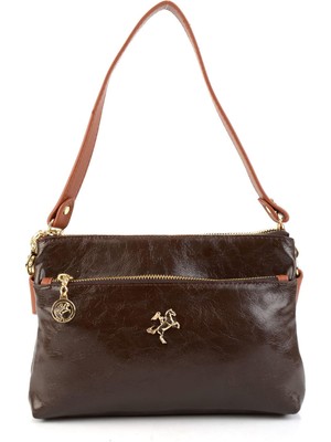 Bambi Kahve  Kadın Postacı Çanta C06607113342