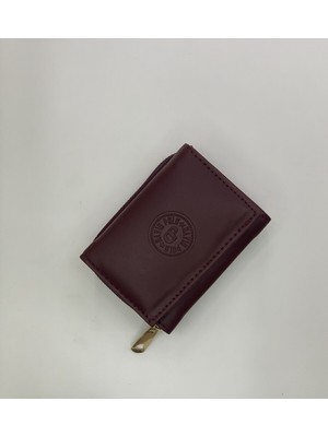 Purpleart Kadın Polo Armalı Suni Deri Küçük Boy Cüzdan 7X10CM