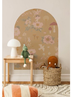 Wallhuman Boho-Masal Bahçesi Çocuk Odası Duvar Stickerı