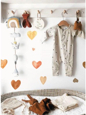 Wallhuman Sıcak Kalpler Duvar Stickerı