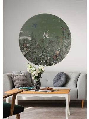 Wallhuman Boho - Bohem Tarzında Daire Duvar Stickerı