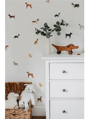 Wallhuman Can Dostlar Çocuk Odası Duvar Stickerı