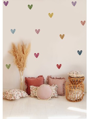 Wallhuman Suluboya Kalpler Çocuk Odası Duvar Stickerı