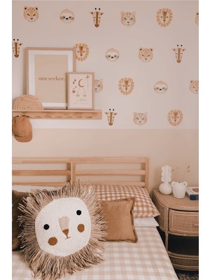 Wallhuman Jungle Çocuk Odası Duvar Stickerı