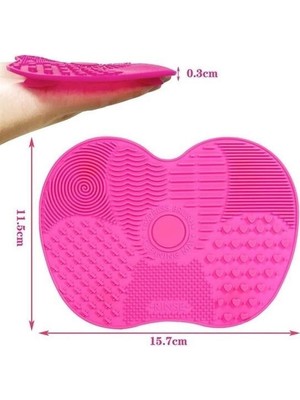 Ollevra Pratik Kolay Makyaj Fırçası Temizleme Matı