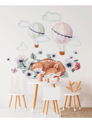Wallhuman Tatlı Ninni Çocuk Odası Duvar Stickerı