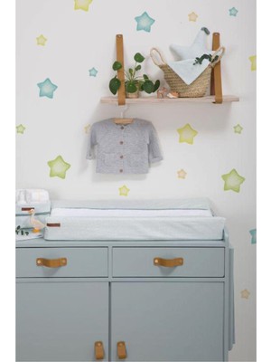 Wallhuman Renkli Yıldızlar Çocuk Odası Duvar Stickerı