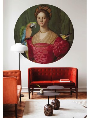 Wallhuman Bohem Tarzında Daire Duvar Stickerı