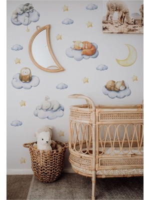 Wallhuman Uykucu Miskinler Çocuk Odası Duvar Stickerı