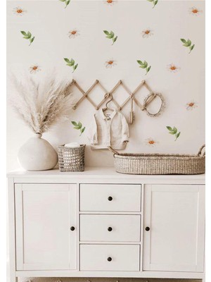 Wallhuman Bahar Papatyası Duvar Stickerı