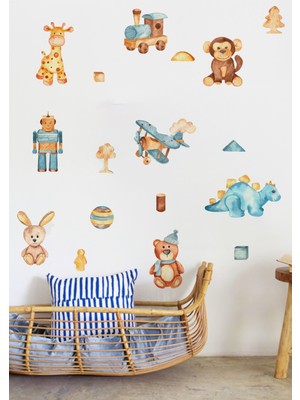 Wallhuman Oyun Diyarı Çocuk Odası Duvar Stickerı