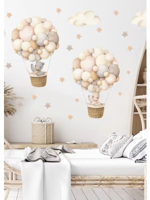 Wallhuman Soft Hava Balonları Çocuk Odası Duvar Stickerı