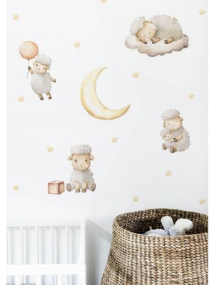 Wallhuman Little Ship Çocuk Odası Duvar Stickerı