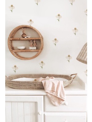 Wallhuman Uçan Papatya Çocuk Odası Duvar Stickeri