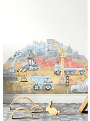Wallhuman Yapı Çalışması Çocuk Odası Duvar Stickerı