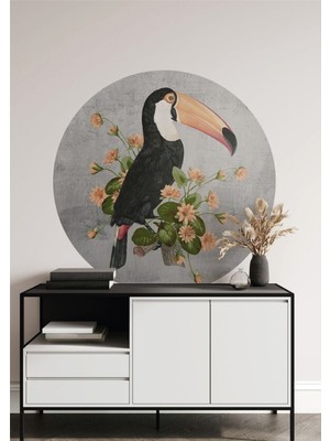 Wallhuman Boho - Bohem Tarzında Daire Duvar Stickerı