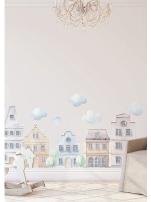 Wallhuman Wall Street Çocuk Odası Duvar Stickerı