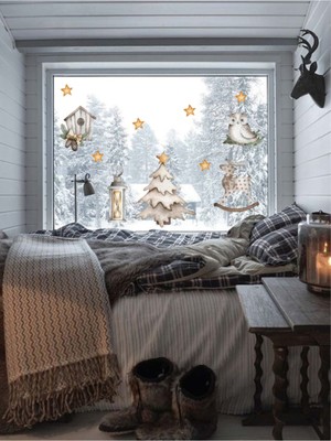 Wallhuman Kış Rüyası Cam Stickerı