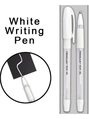 Pilelistore Beyaz Jel Kalem