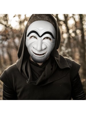 Hediye Bahçesi Koreli Hırsız Teatral Hahoe Maskesi - Dali Maskesi