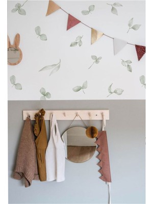 Wallhuman Soft Yapraklar Duvar Stickerı