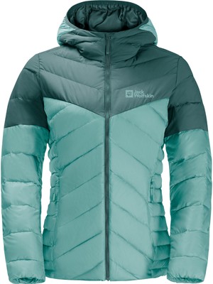 Jack Wolfskin Tundra Do Hoody Kadın Yeşil Outdoor Ceketi