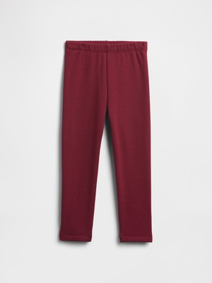Gap Kız Bebek Bordo Pull-On Cozy-Lined Leggings Tayt