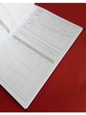 Deftersan Taksitli Senet Defteri 20X28 cm